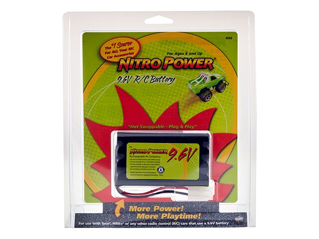 Nitro Power R96 Replacement Battery for 9.6 Volt 700MAH NI CAD for R C Cars