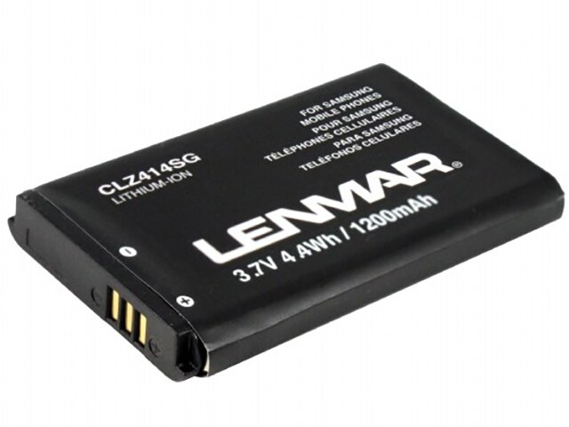 Lenmar CLZ414SG Replacement Battery for Samsung Convoy SCH U640 Cellular Phones