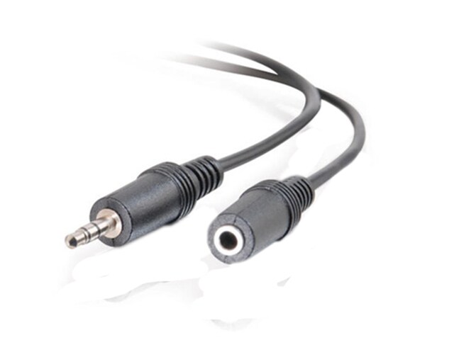 C2G 40407 1.8m 6ft 3.5mm Stereo Audio Extension Cable M F
