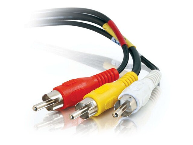 C2G 40448 1.8m 6ft Value Series RCA Audio Video Cable