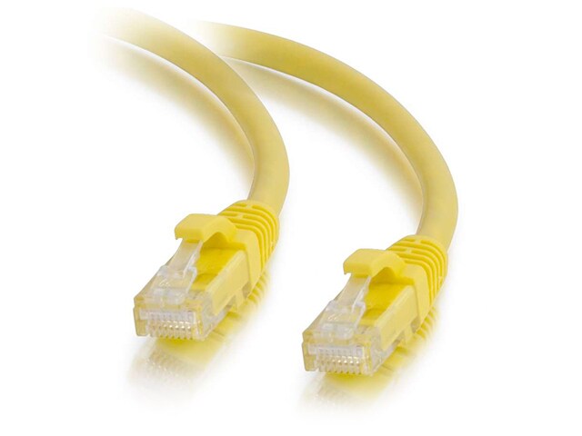 C2G 15221 0.9m 3 Cat5e Snagless Unshielded UTP Network Patch Cable Yellow