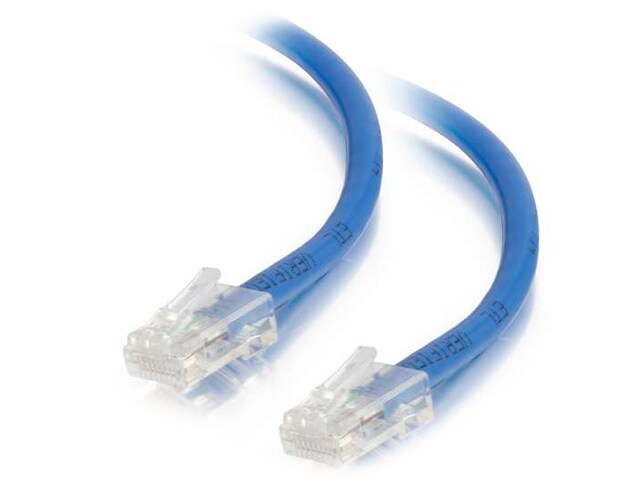 C2G 25462 30cm 1 Cat5e Non Booted Unshielded UTP Network Patch Cable Blue