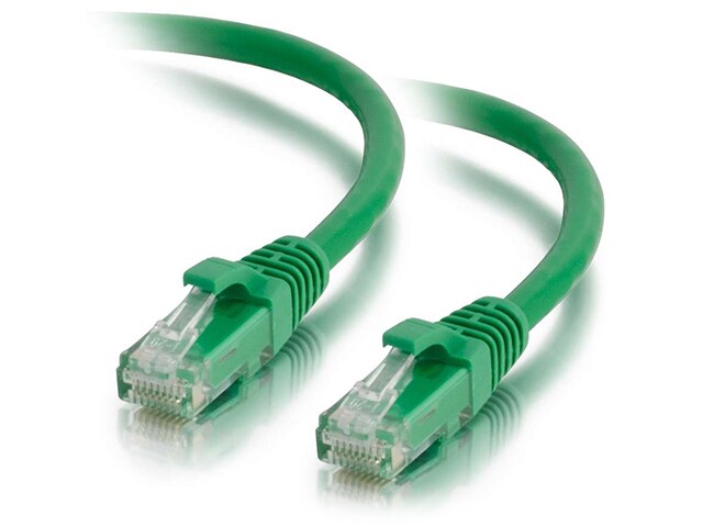 C2G 15185 1.5m 5 Cat5e Snagless Unshielded UTP Network Patch Cable Green