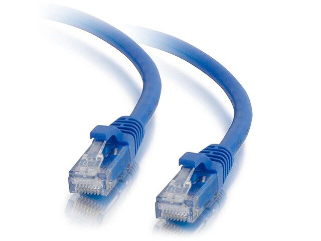 C2G 15178 0.9m 3 Cat5e Snagless Unshielded UTP Network Patch Cable Blue