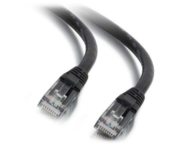 C2G 31342 1.5m 5ft Cat6 Snagless Unshielded UTP Network Patch Cable Black