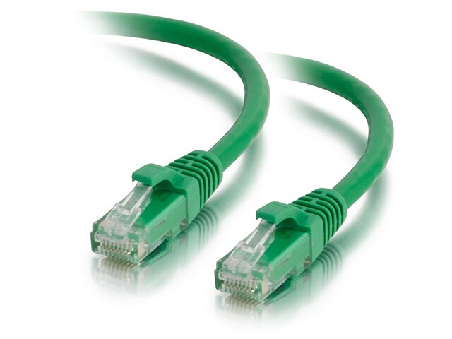 C2G 15201 3m 10 Cat5e Snagless Unshielded UTP Network Patch Cable Green