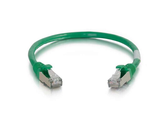 C2G 27259 3m 10 Cat5e Molded Shielded STP Network Patch Cable Green