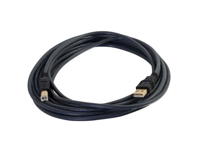 C2G 29144 5m 16.4ft Ultima USB 2.0 A B Cable Black