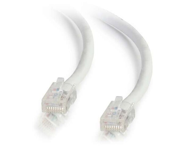 C2G 23803 7.6m 25 Cat5e Non Booted Unshielded UTP Network Patch Cable White