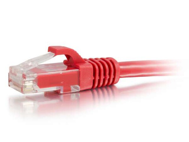 C2G 27185 7.6m 25 Cat6 Snagless Unshielded UTP Network Patch Cable Red