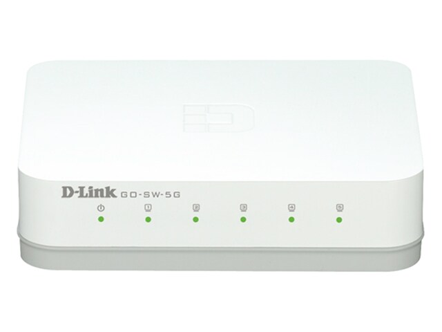 D Link GO SW 5G 5 Port Gigabit Easy Desktop Switch