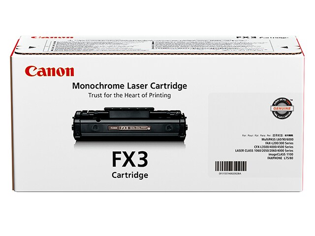 Canon FX3 Laser Cartridge Monochrome