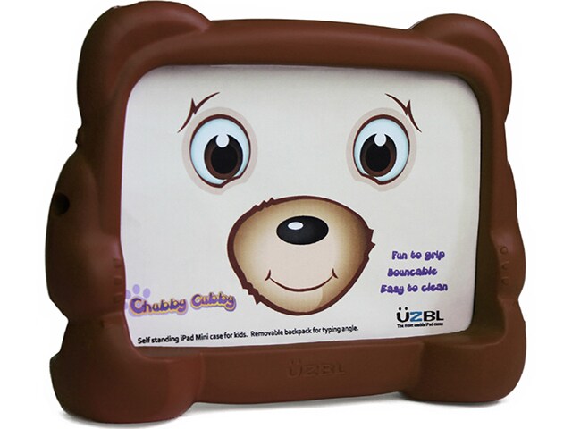 Uzibull Chubby Cubby Case for iPad Mini Brown