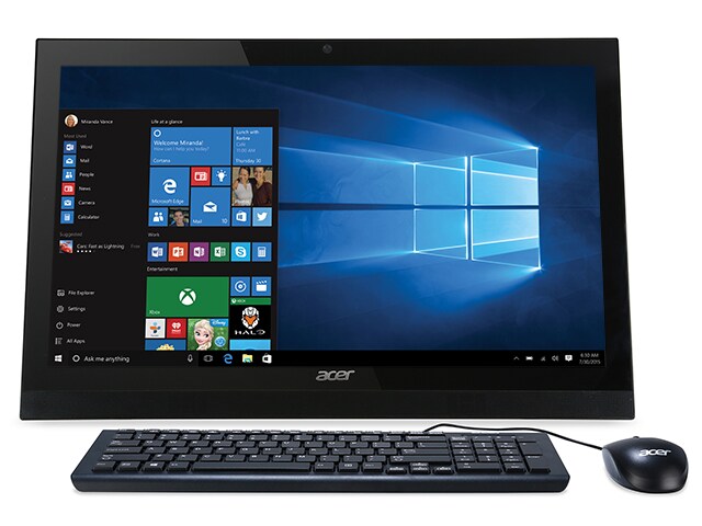 Acer Aspire AZ1 623 ER51 All In One 21.5â€� Desktop with IntelÂ® i3 4005U 1 TB HDD 6GB RAM Windows 10 Black