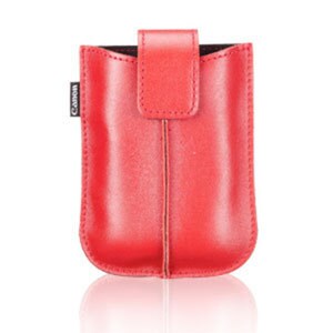 Canon Leather Camera Case - Red