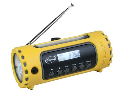 Freeplay TUF Digital AM/FM Shortwave Radio with Flashlight