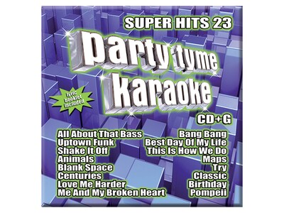 Sybersound Super Hits 23 Karaoke CD