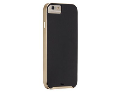 Case-Mate iPhone 6/6s Slim Tough Case - Black & Gold