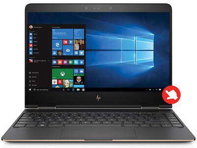 HP Spectre x360 13-ac050ca 13.3" Convertible Laptop with Intel® i7-7500U, 512GB SSD, 8GB RAM & Windows 10