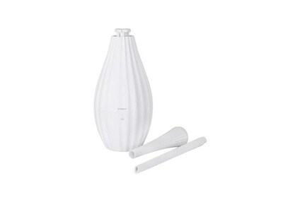 Luma Comfort Hc 12w Ultrasonic Cool Mist Vase Humidifier White