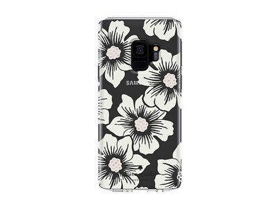 Kate Spade NY Samsung Galaxy S9 Hollyhock Floral Case - Black