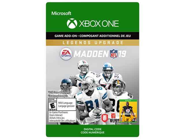Madden NFL 19: Legends Upgrade (Code Electronique) pour Xbox One