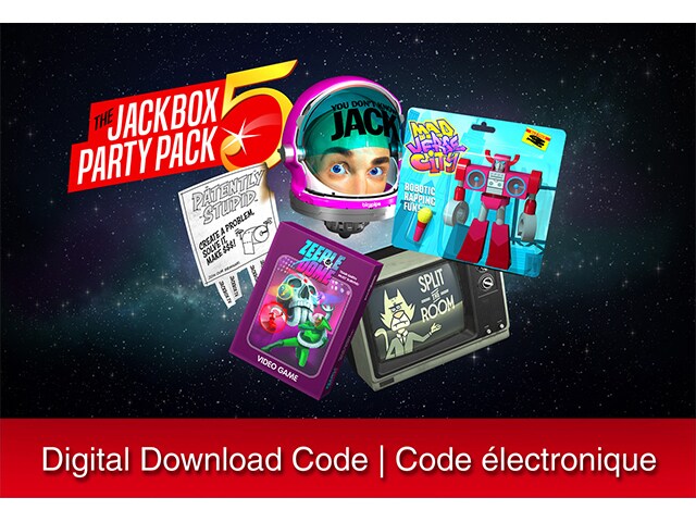 The Jackbox Party Pack 5 Digital Download For Nintendo - 