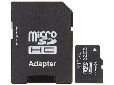 Carte microSDHC avec adaptateur SD 32 Go, Cartes microSD