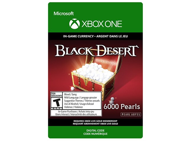 Black Desert: Pearls (Code Electronique) pour Xbox One