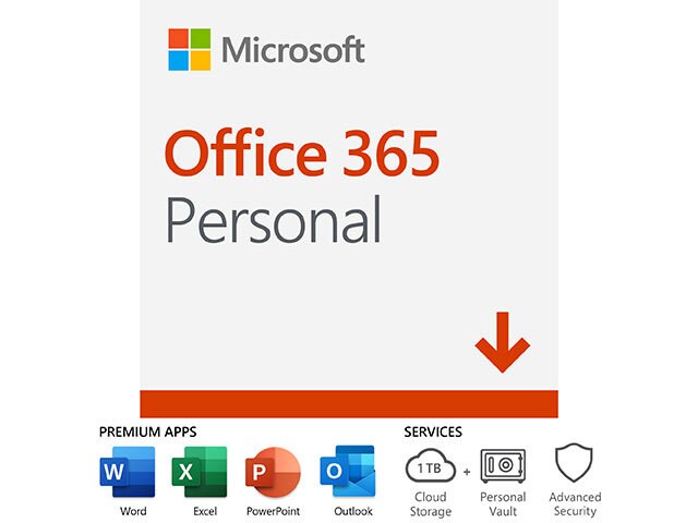 Microsoft Office 365 Personal 2019 (Digital Download) – Bilingual