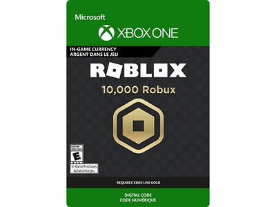 Roblox 10 000 Robux Digital Download For Xbox One - 10 000 robux picture