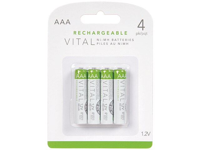Vital Rechargeable Ni Mh a Battery 4 Pack