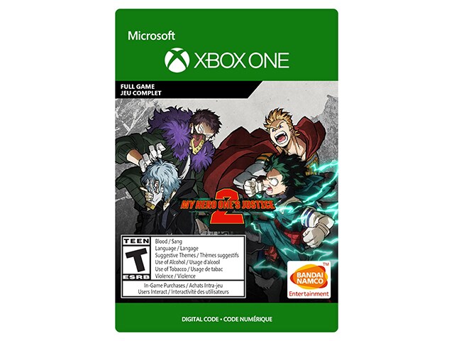 My Hero One's Justice 2: Standard Edition (Code Electronique) pour Xbox One