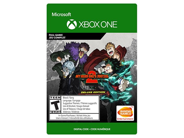 My Hero One's Justice 2: Deluxe Edition (Code Electronique) pour Xbox One