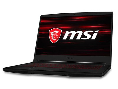 MSI GF63 10SCXR-221CA Thin 15.6” Gaming Laptop with Intel® i5-10300H, 512GB SSD, 8GB RAM, NVIDIA GTX 1650 Max-Q & Windows 10 Home