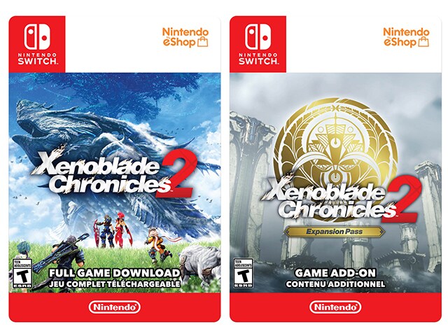 Xenoblade Chronicles 2 + for Pass DLC Source Switch Bundle Expansion | Nintendo (Digital The Download)