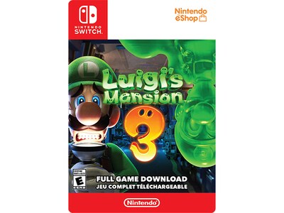 Luigi's Mansion 3 (Digital Download) for Nintendo Switch