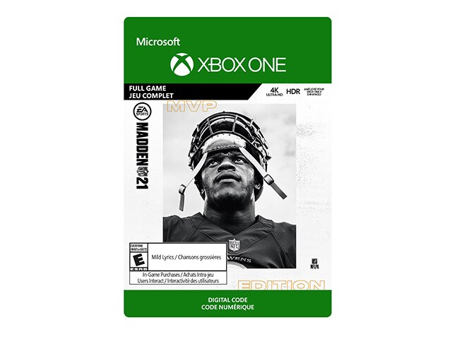Madden NFL 21: MVP Edition (Code Electronique) pour Xbox One
