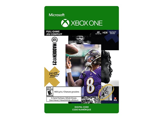 Madden NFL 21: Deluxe Edition (Code Electronique) pour Xbox One