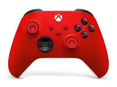 Manette sans fil Xbox - Pulse Red pour la Xbox Series X/S, la Xbox