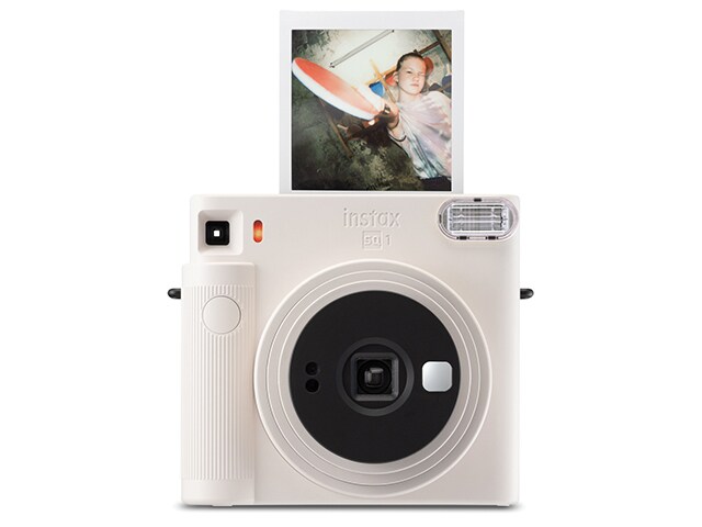 FUJIFILM instax® SQUARE SQ1 Instant Camera - Chalk White