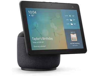 Echo Show 10 (3rd Gen) HD Smart Display with Motion & Alexa -  Charcoal