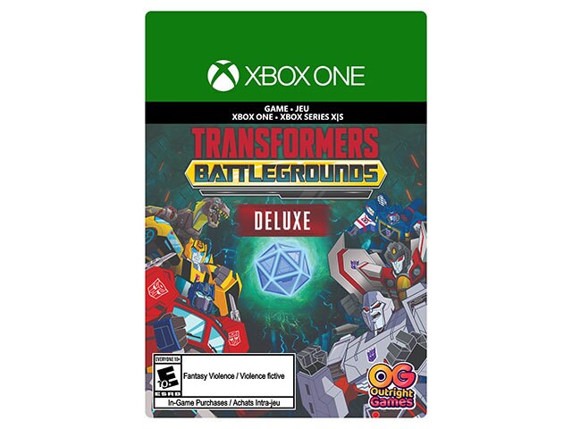 Transformers: Battlegrounds Digital Deluxe Edition (Code Electronique) pour Xbox One