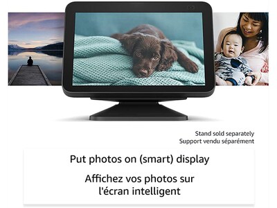 Echo Show 8 (2nd Gen, 2021 release) HD Smart Display with Alexa -  Charcoal A8H3N2 