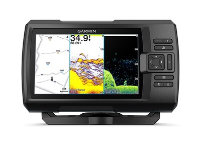 Garmin Striker Vivid 7cv 7 Display Fishfinder with GT20-TM Transducer, GPS  & Wi-Fi
