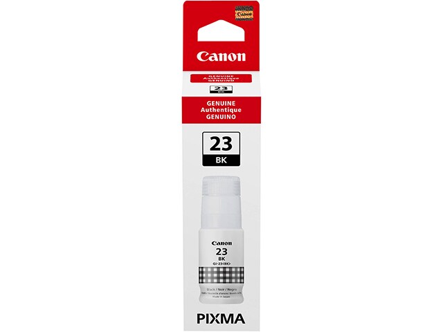 Canon PIXMA GI-23 Genuine Ink Cartridge - Black (4696C001)