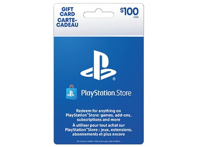 Carte-cadeau PlayStation® Store 100 $