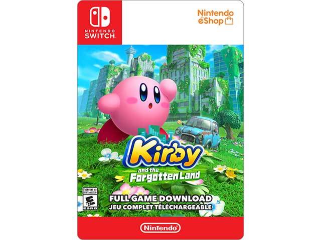 Kirby™ and the Forgotten Land (Code Electronique) pour Nintendo Switch