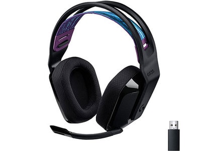 Casque d'écoute de jeu sans fil G535 LIGHTSPEED de Logitech pour PS5, PS4,  PC - Noir