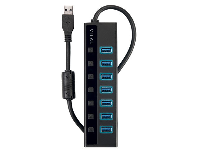 Répartiteur USB À 7 Ports Avec Interrupteurs Indépendants - Concentrateur-  Pour 313035382363